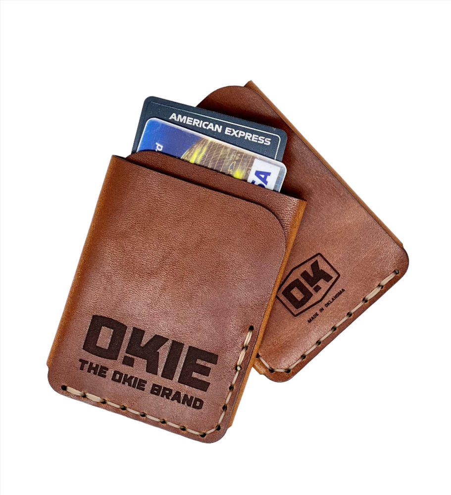 Leather OKIE Minimalist Wallet