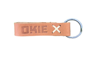 
                  
                    Leather OKIE Keychain
                  
                