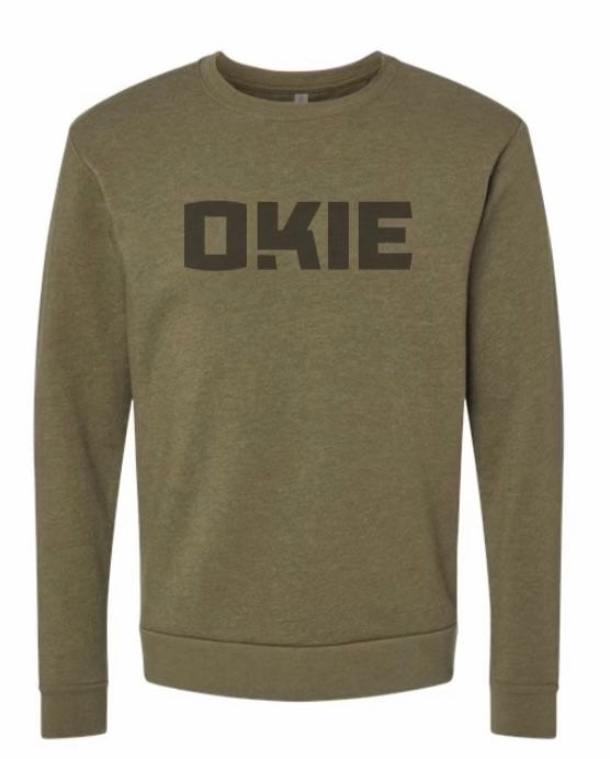 Olive Green OKIE Sweatshirt
