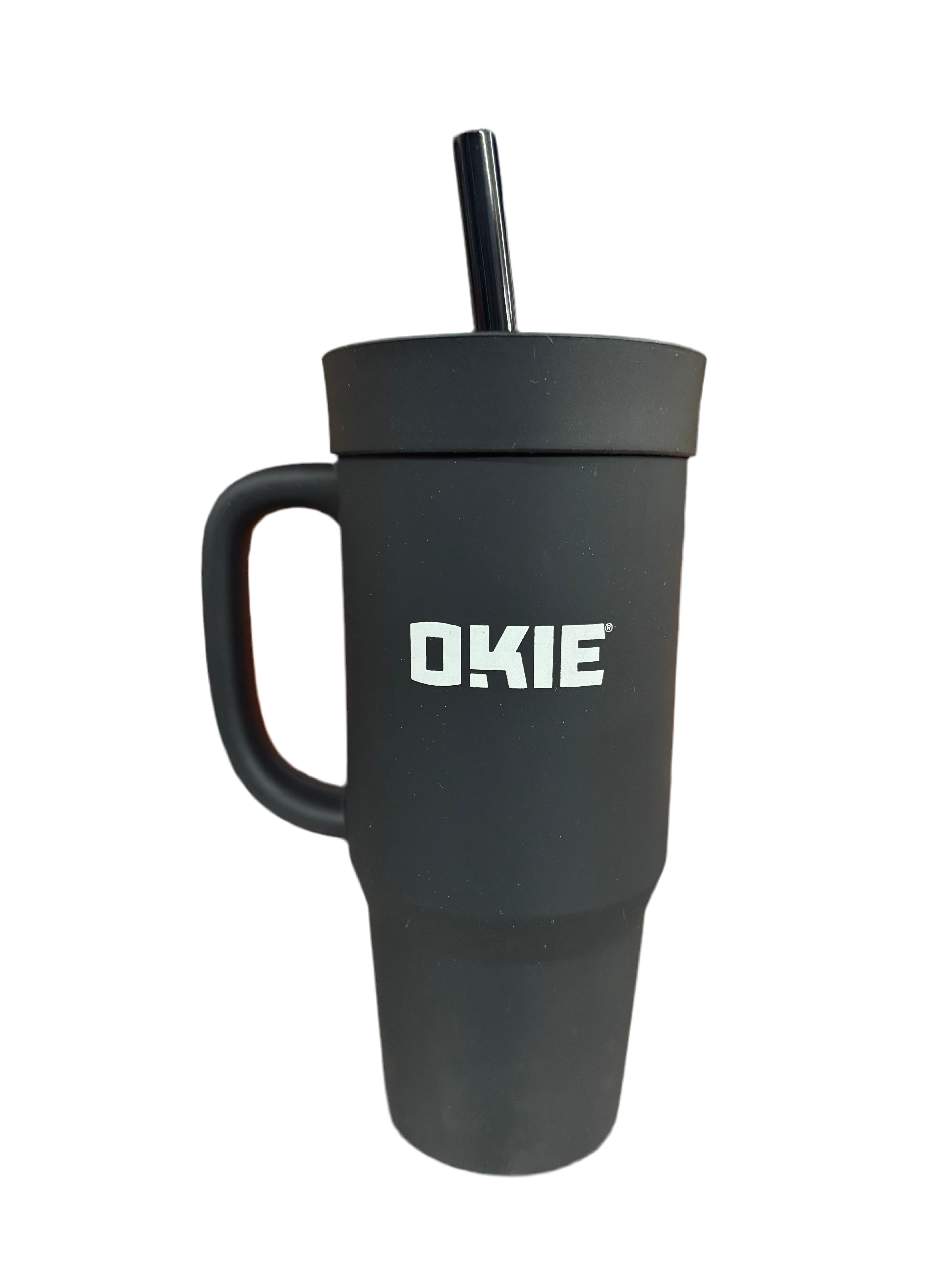 32oz. OKIE Silicone Tumbler-Blk