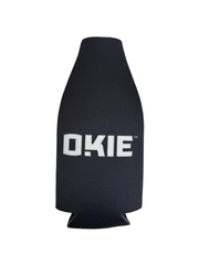 Black Zipper Bottle Cooler