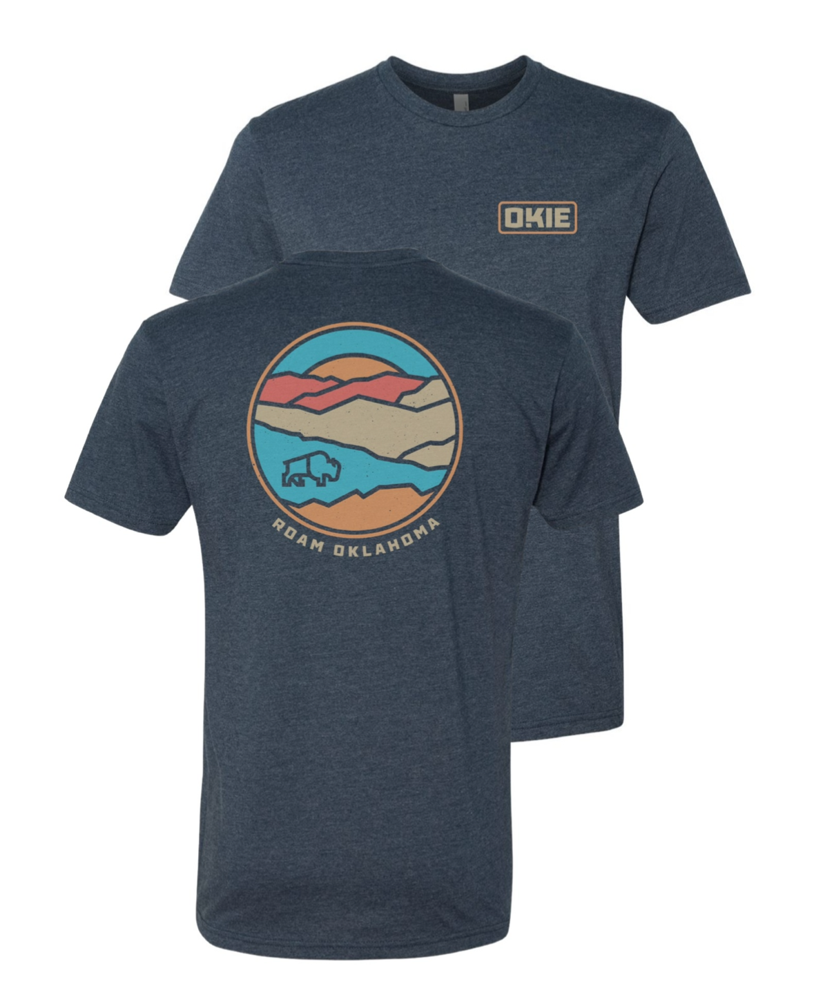 Roam Okla Hills T-Navy
