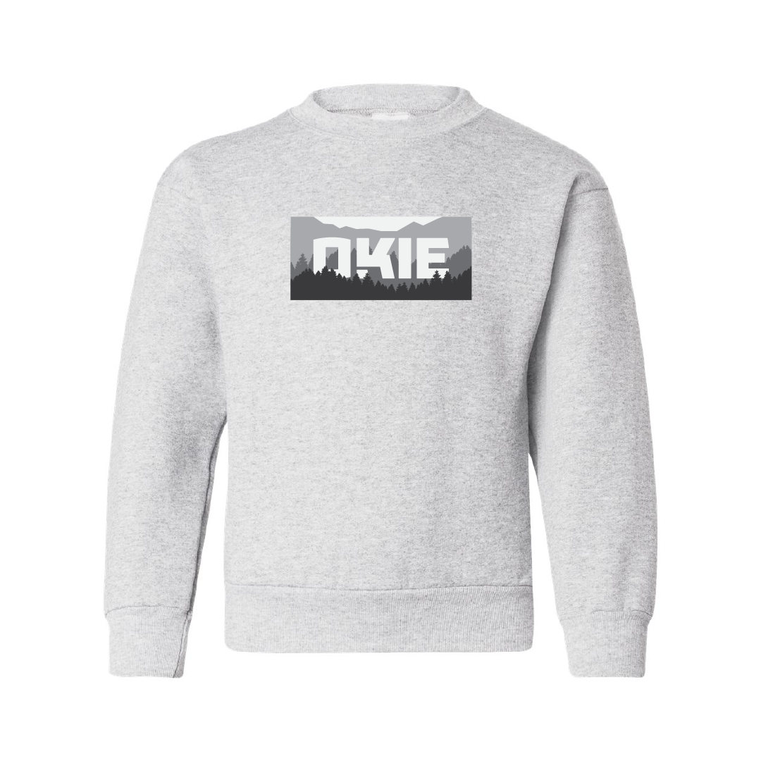 YOUTH-Ash Okie Scape Sweatshirt