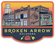 BA Rose District Sticker