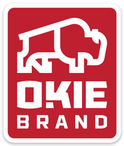 Bison Okie Brand Sticker