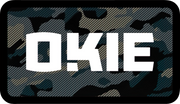Okie Camo Patch Sticker