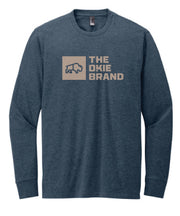 Bison Block Navy-Longsleeve