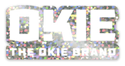 OKIE Glitter Sticker