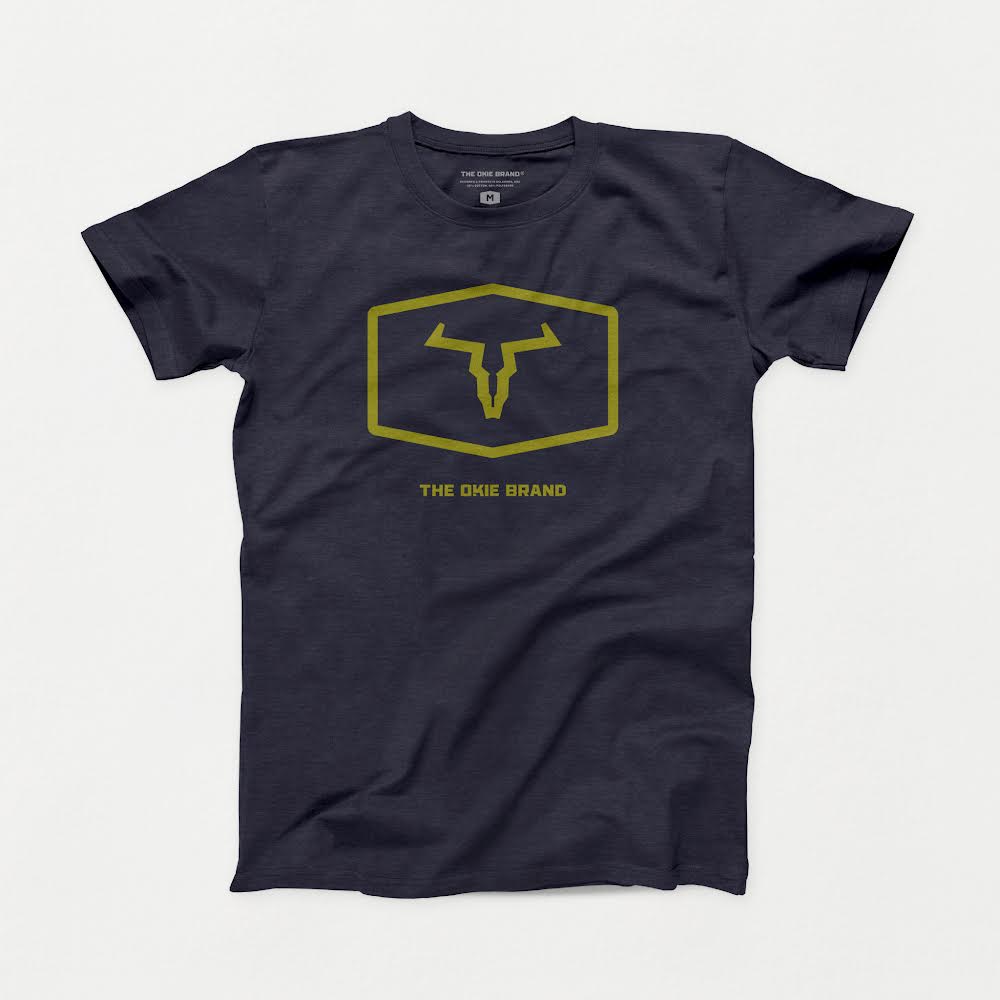 Cattle Badge T-Navy