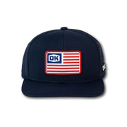 Merica Perfomance-Navy Flatbill