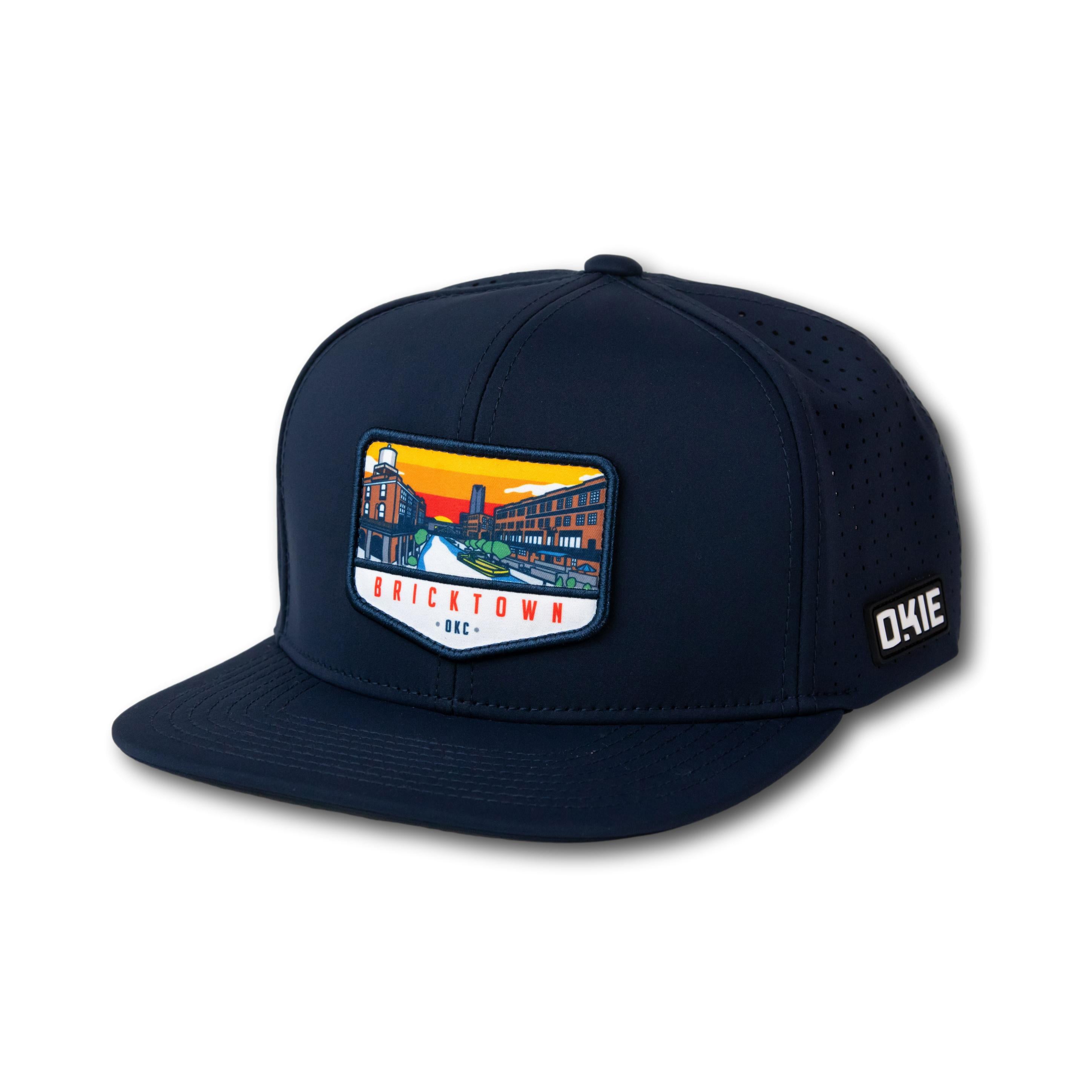 Bricktown Performance-Navy Flatbill