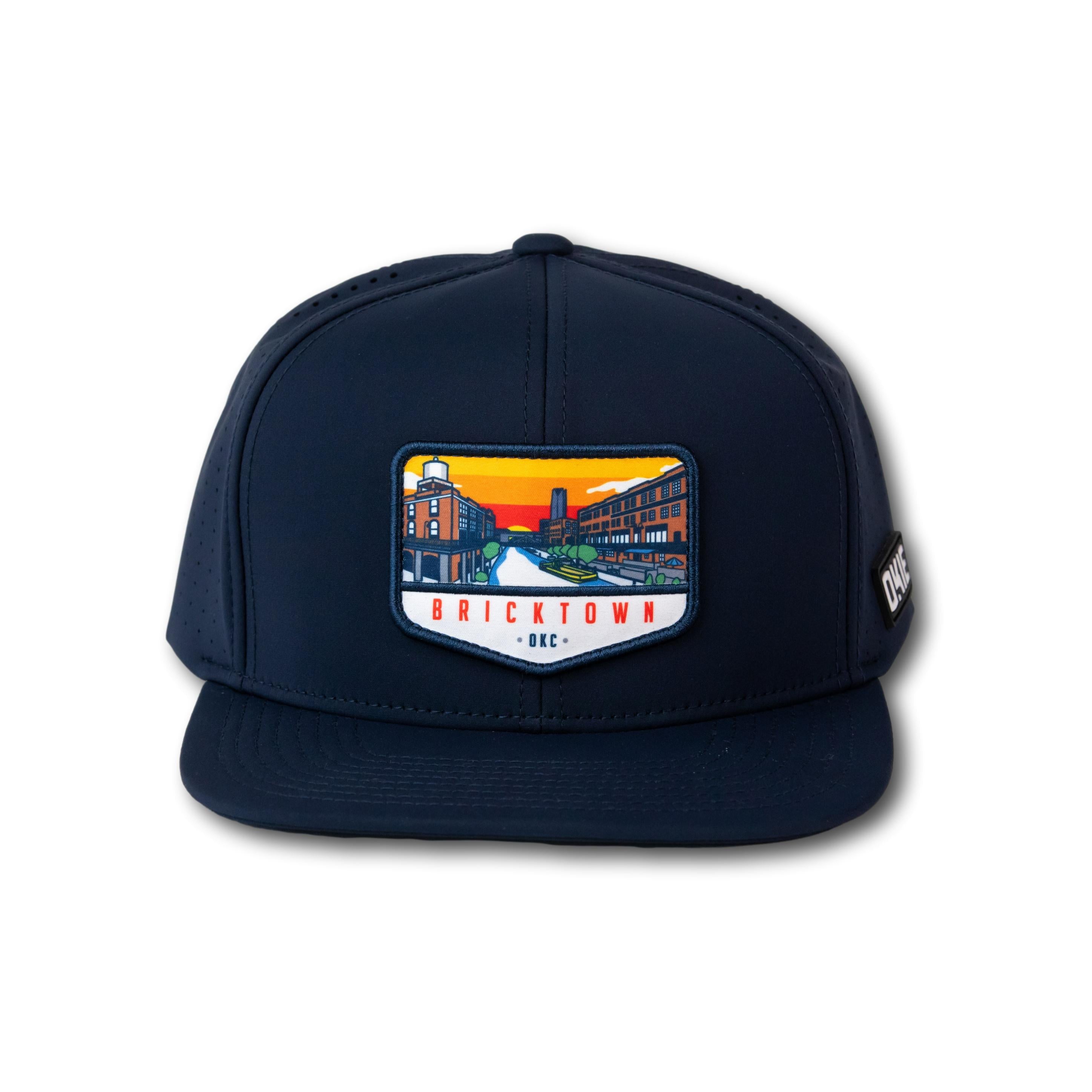 Bricktown Performance-Navy Flatbill
