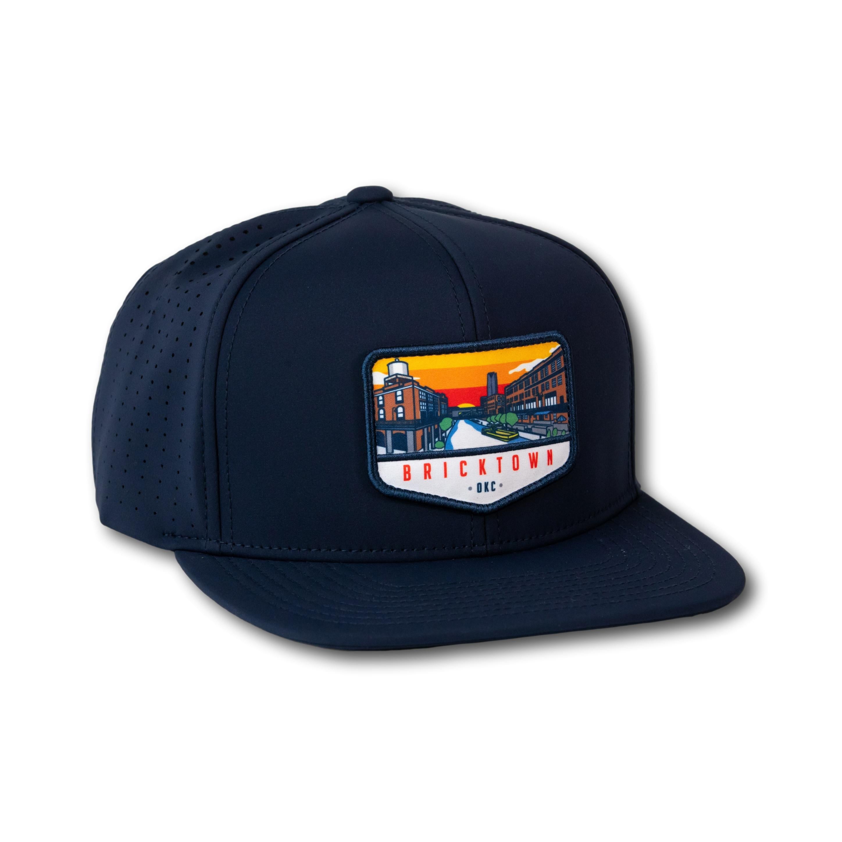 Bricktown Performance-Navy Flatbill