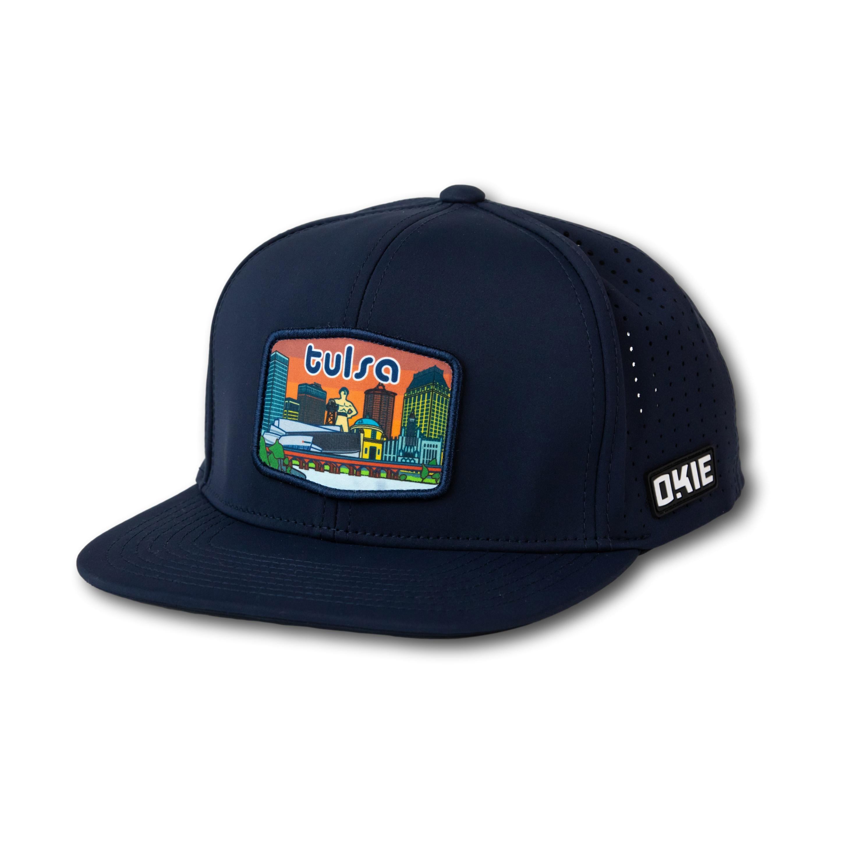 Tulsa Performance-Navy Flatbill
