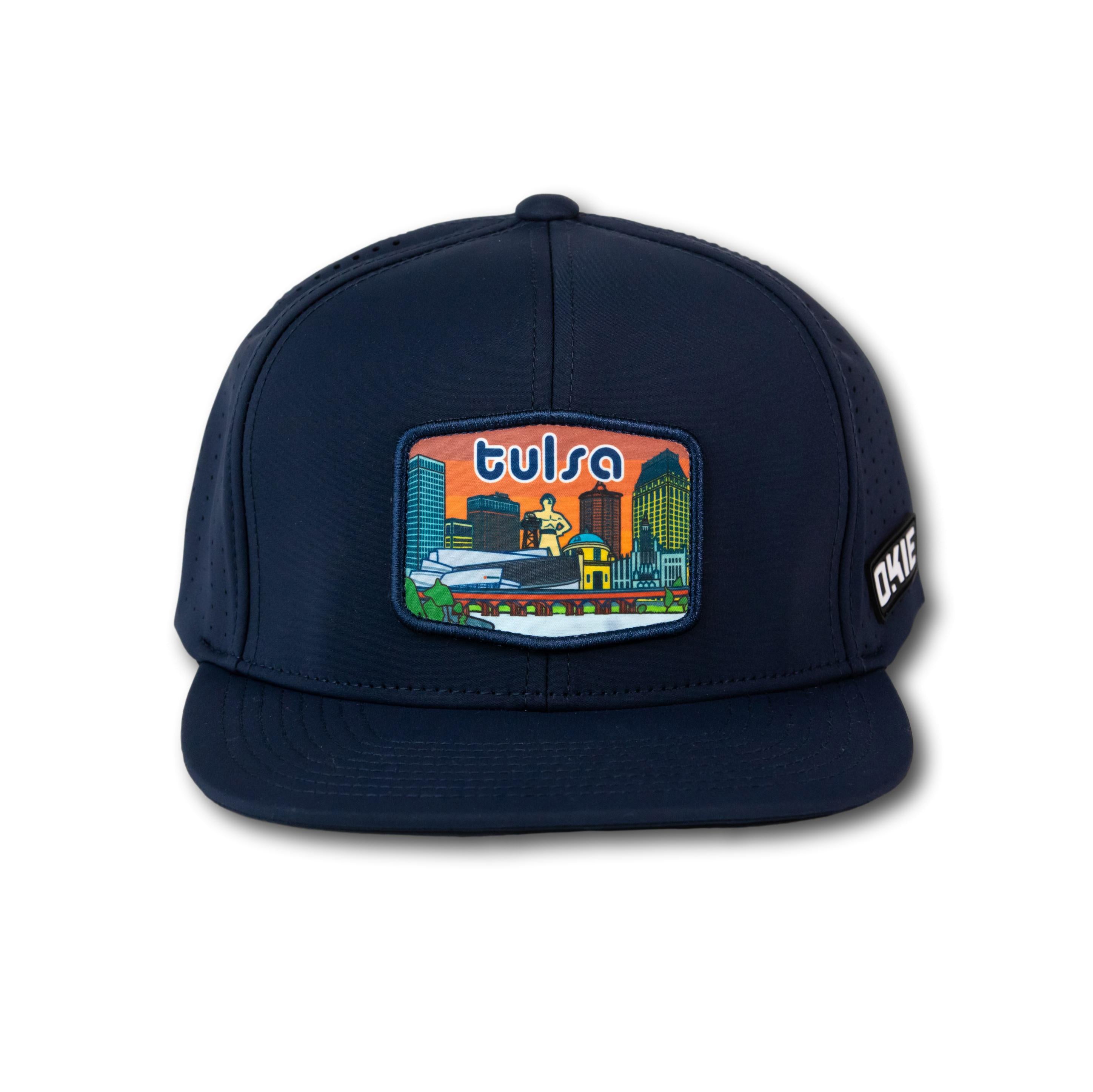 Tulsa Performance-Navy Flatbill