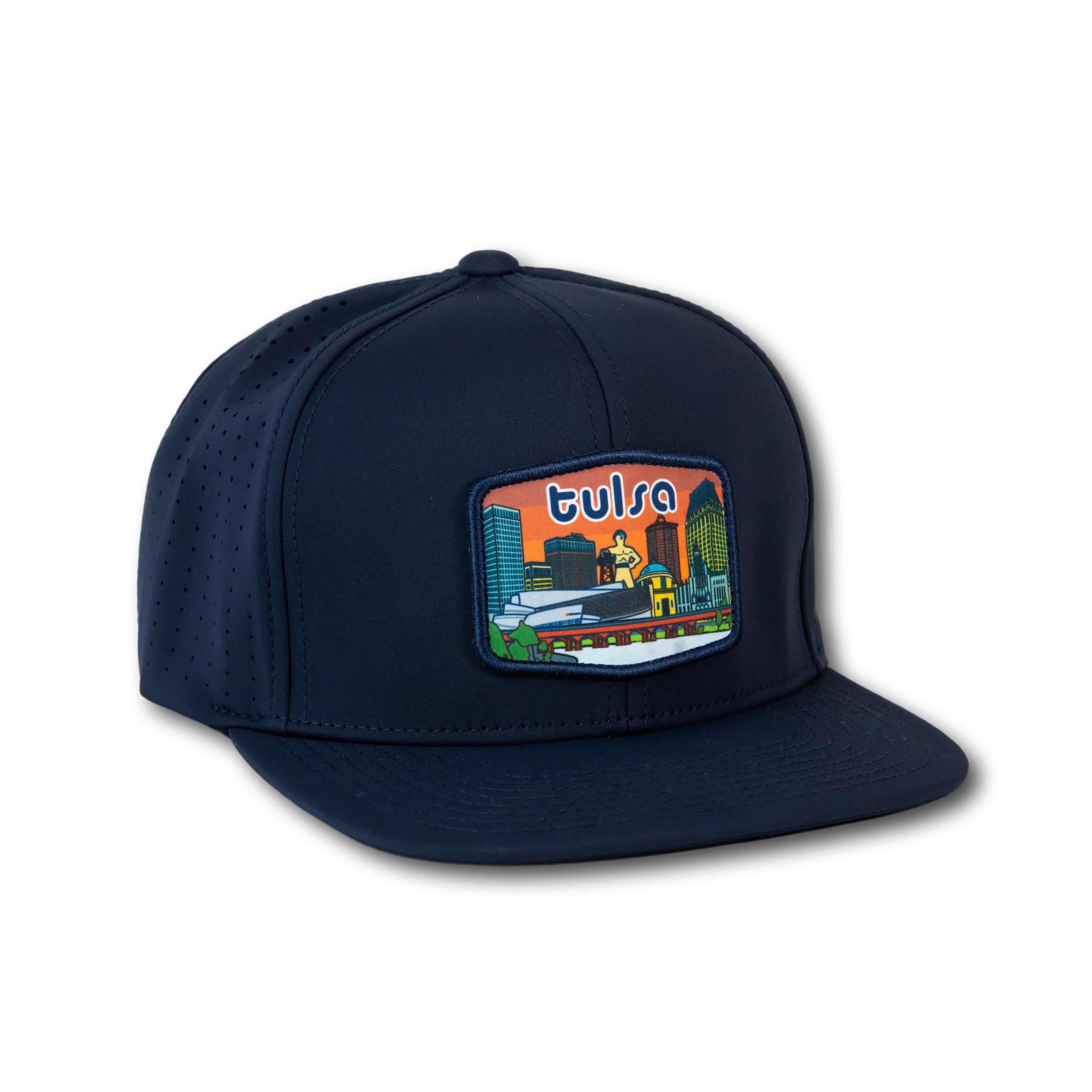 Tulsa Performance-Navy Flatbill