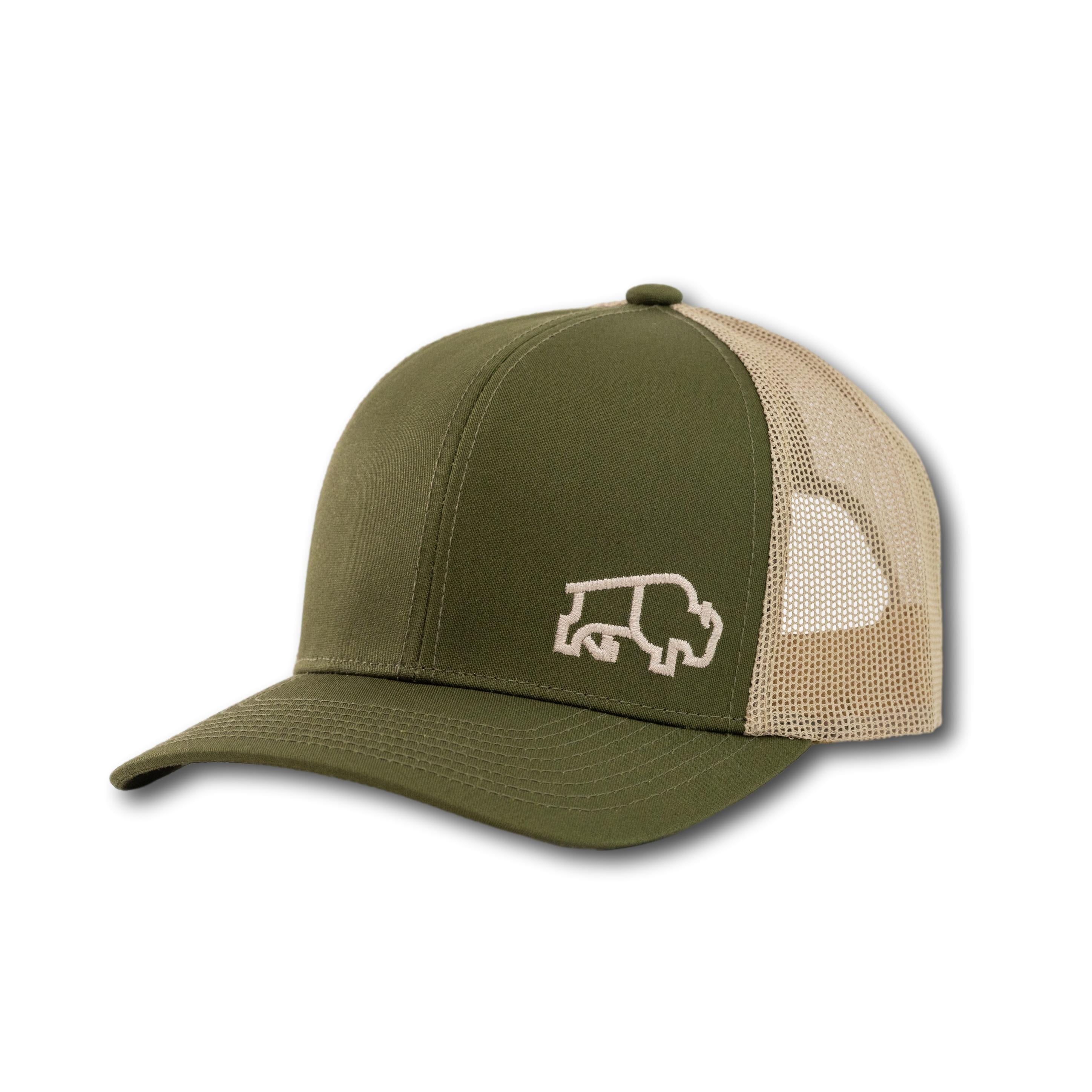 Side Bison-Grn/Tan