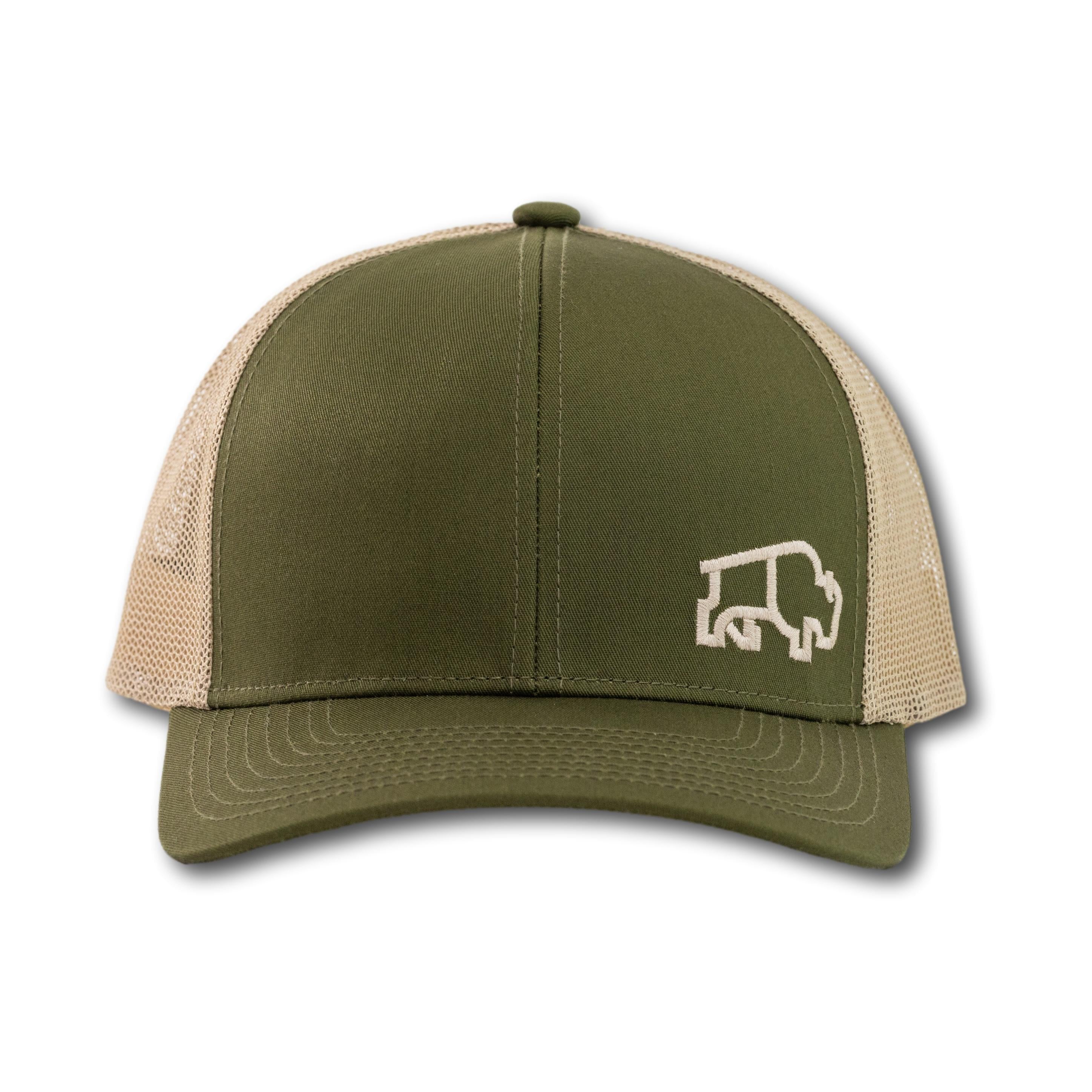 Side Bison-Grn/Tan