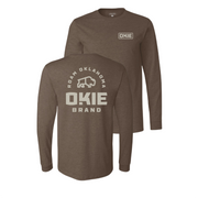 Roam Oklahoma-Long Sleeve-Brown