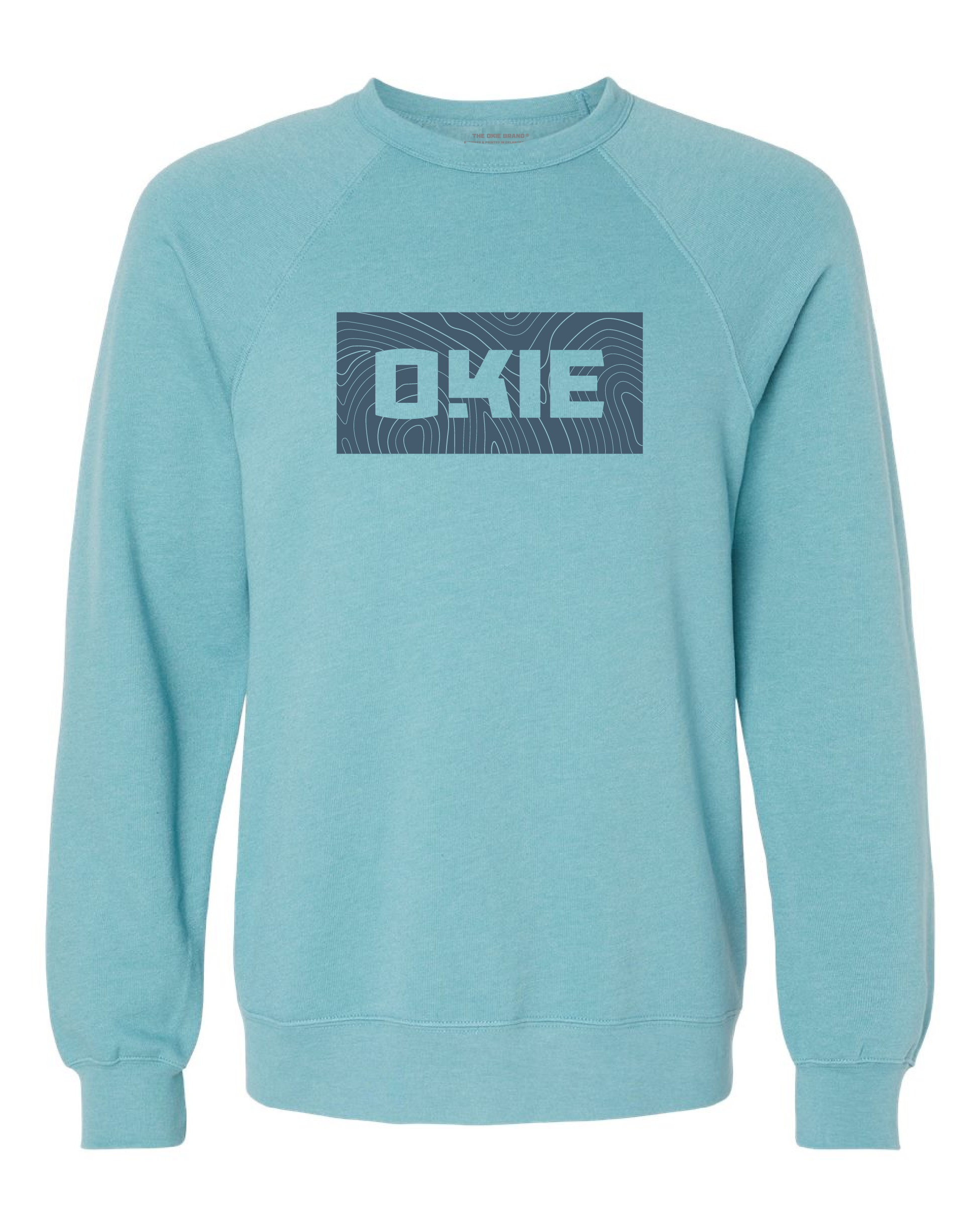 Lagoon Topo OKIE Sweatshirt