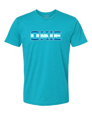 Classic Okie T- Bondi Blue