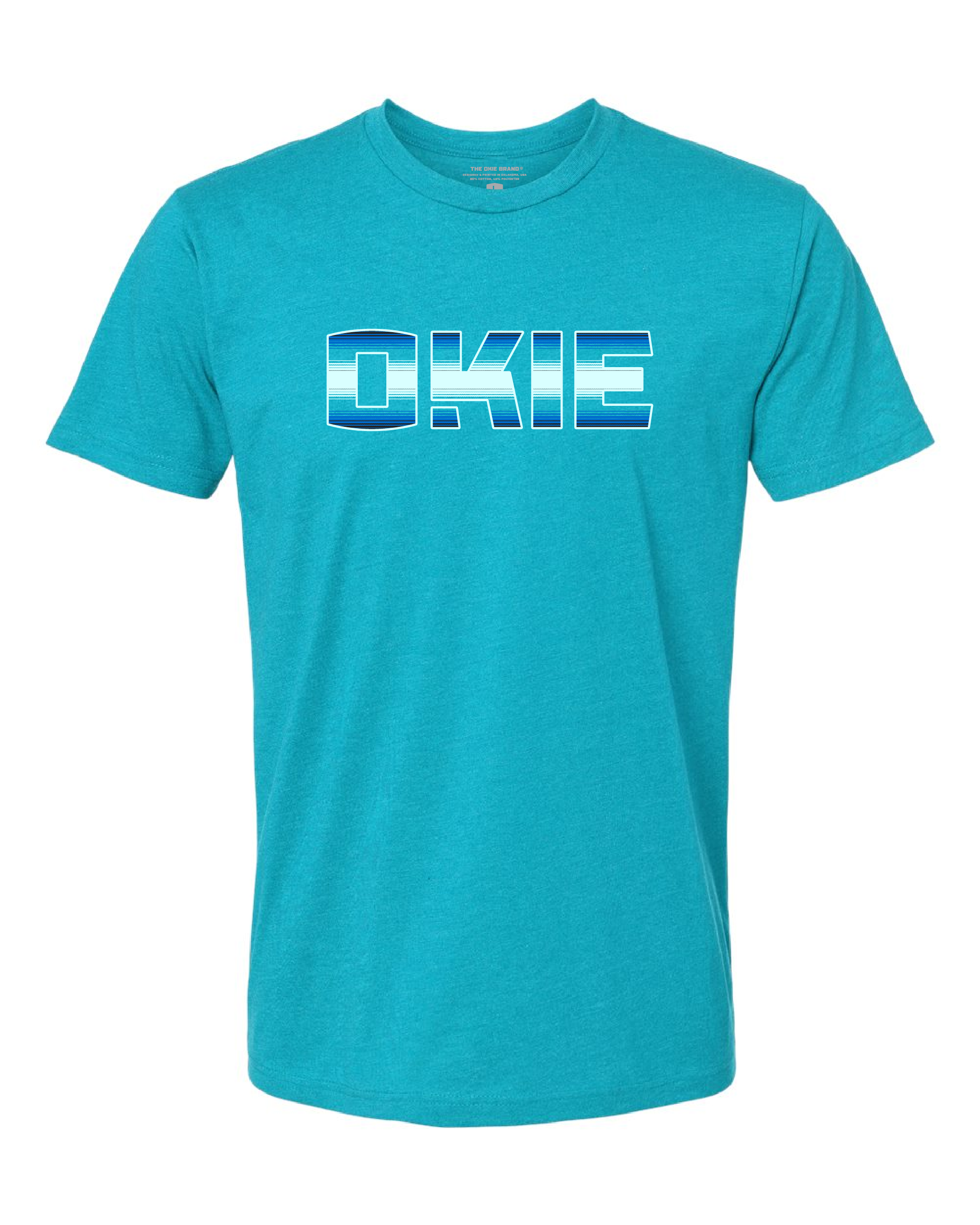 Classic Okie T- Bondi Blue