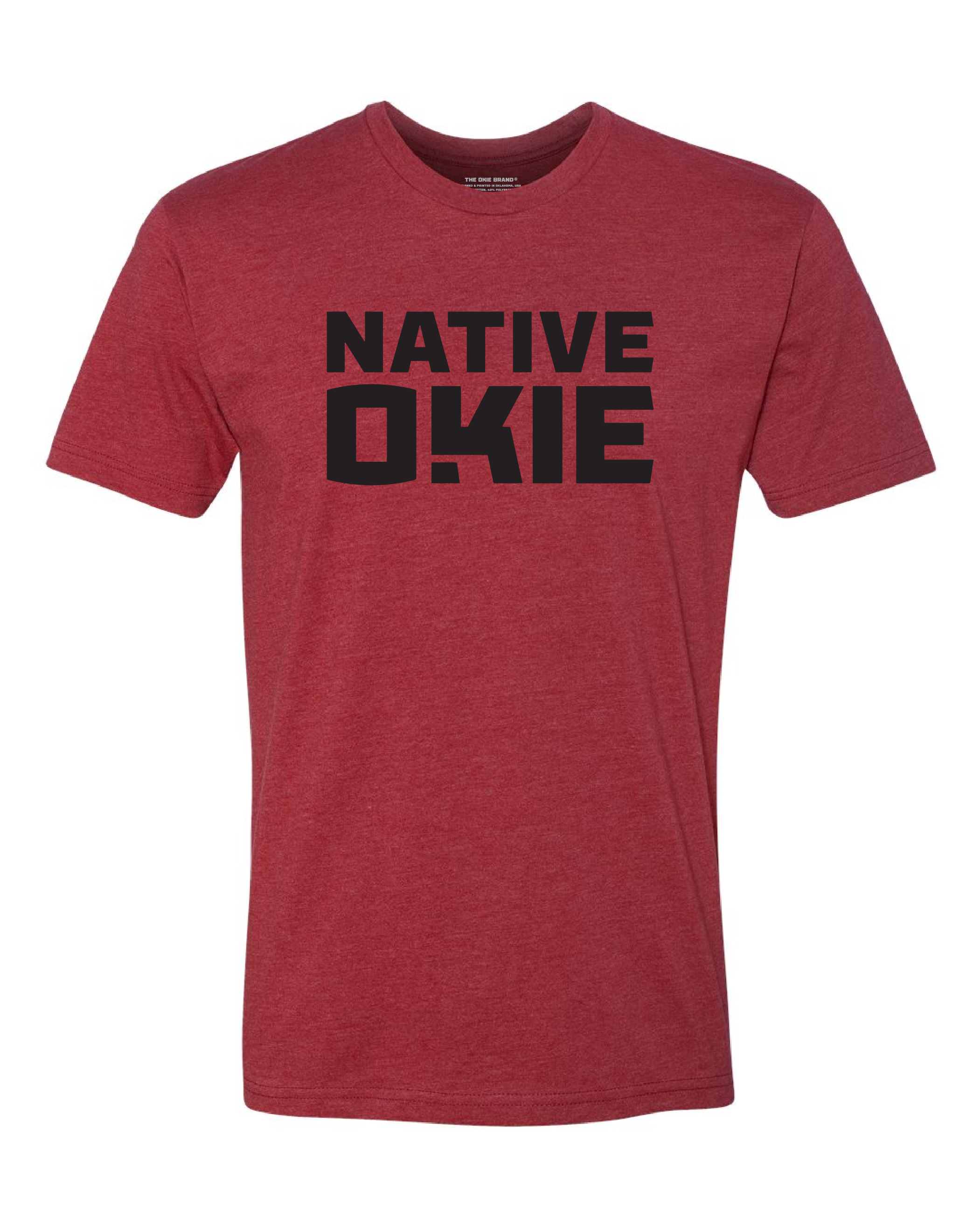 Native Okie T-Cardinal
