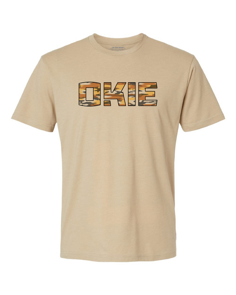 ハグオーワー トンプキン天竺フットボールT-sh HOLIDAY モカ 美品 T-Shirts – The Okie Brand