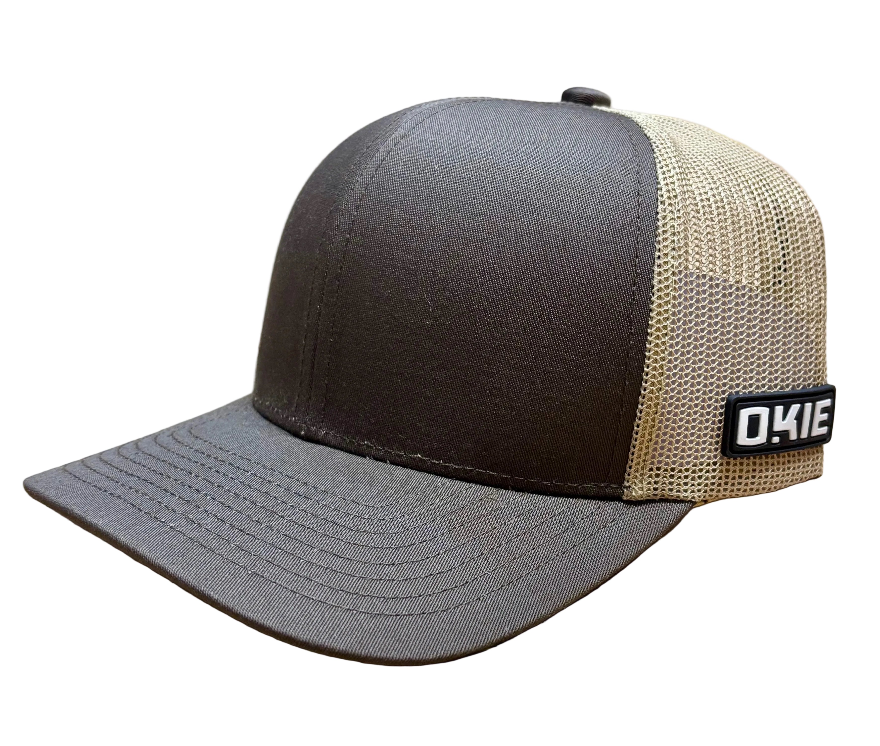 Blank Brown/Tan Okie Trucker