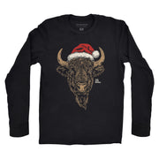 Bison Christmas Stocking Long Sleeve T