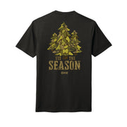 Tis The Season Camo Tree T