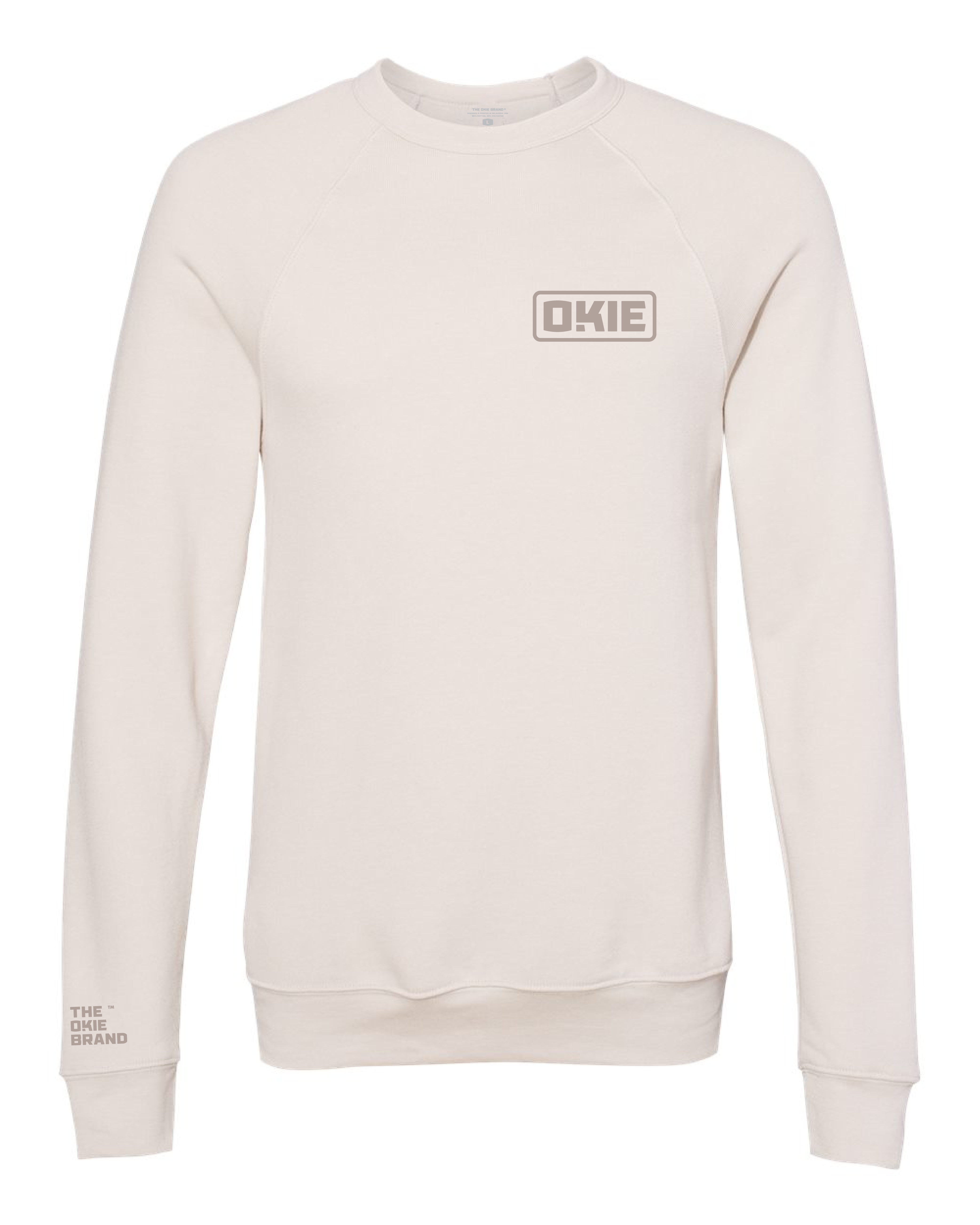 Sand Okie Sleeve Sweatshirt