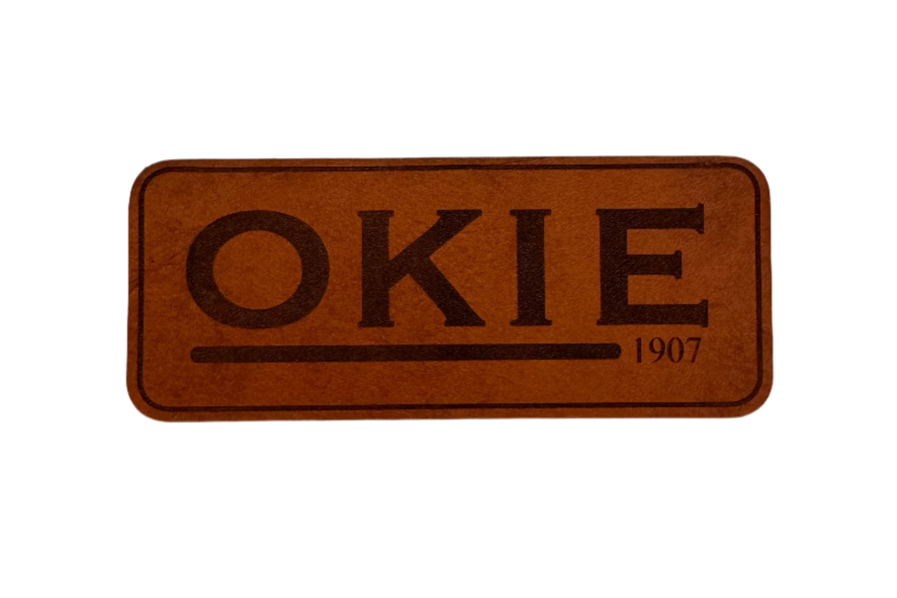 Okie 1907 Leather Patch