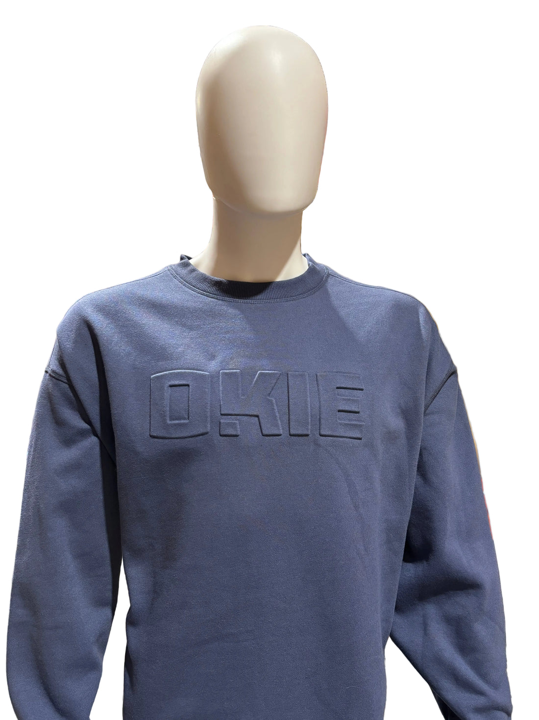 OKIE Puff Sweatshirt-Indigo