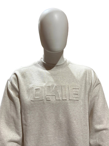 OKIE Puff Sweatshirt-Beige