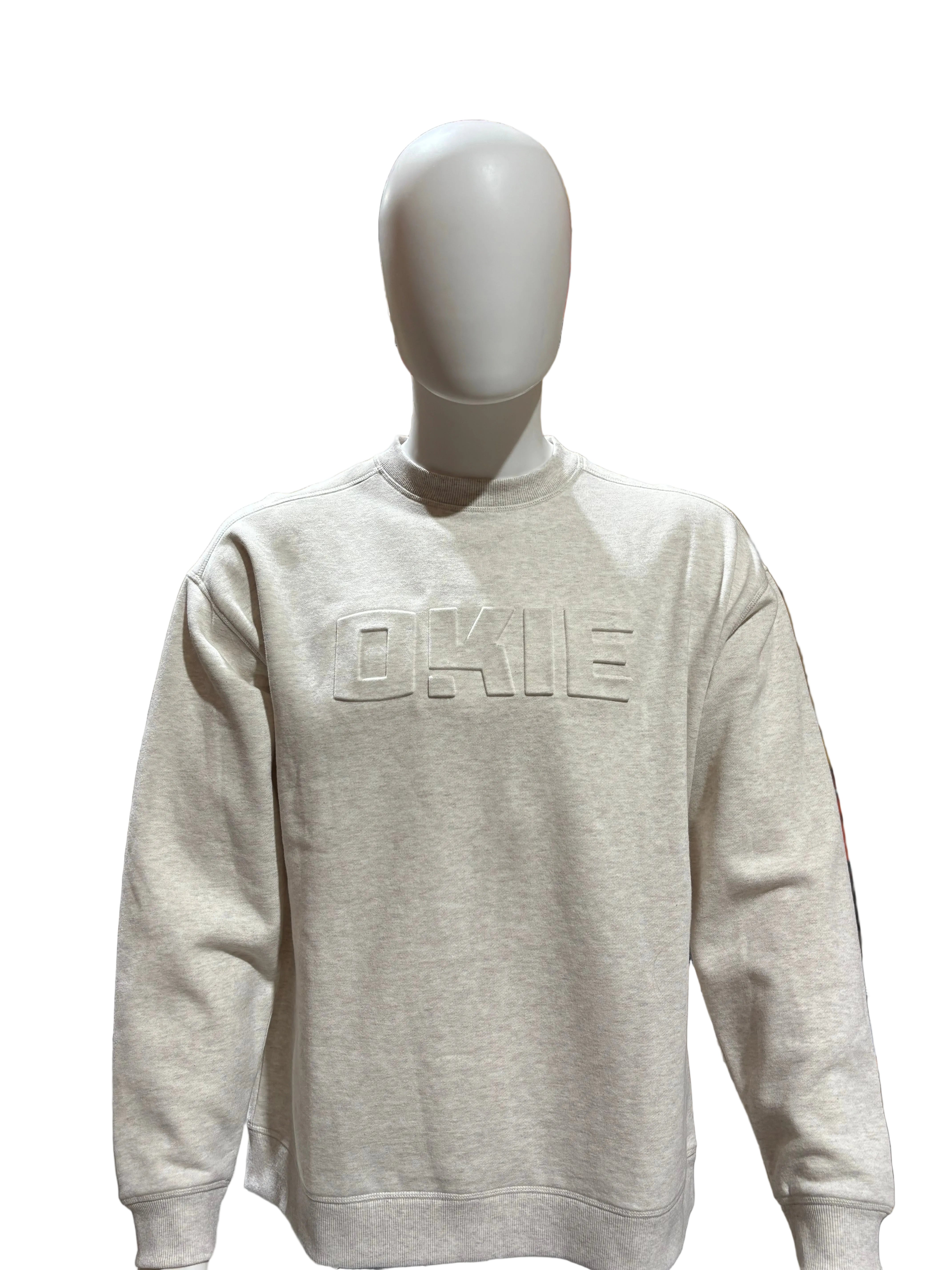 OKIE Puff Sweatshirt-Beige