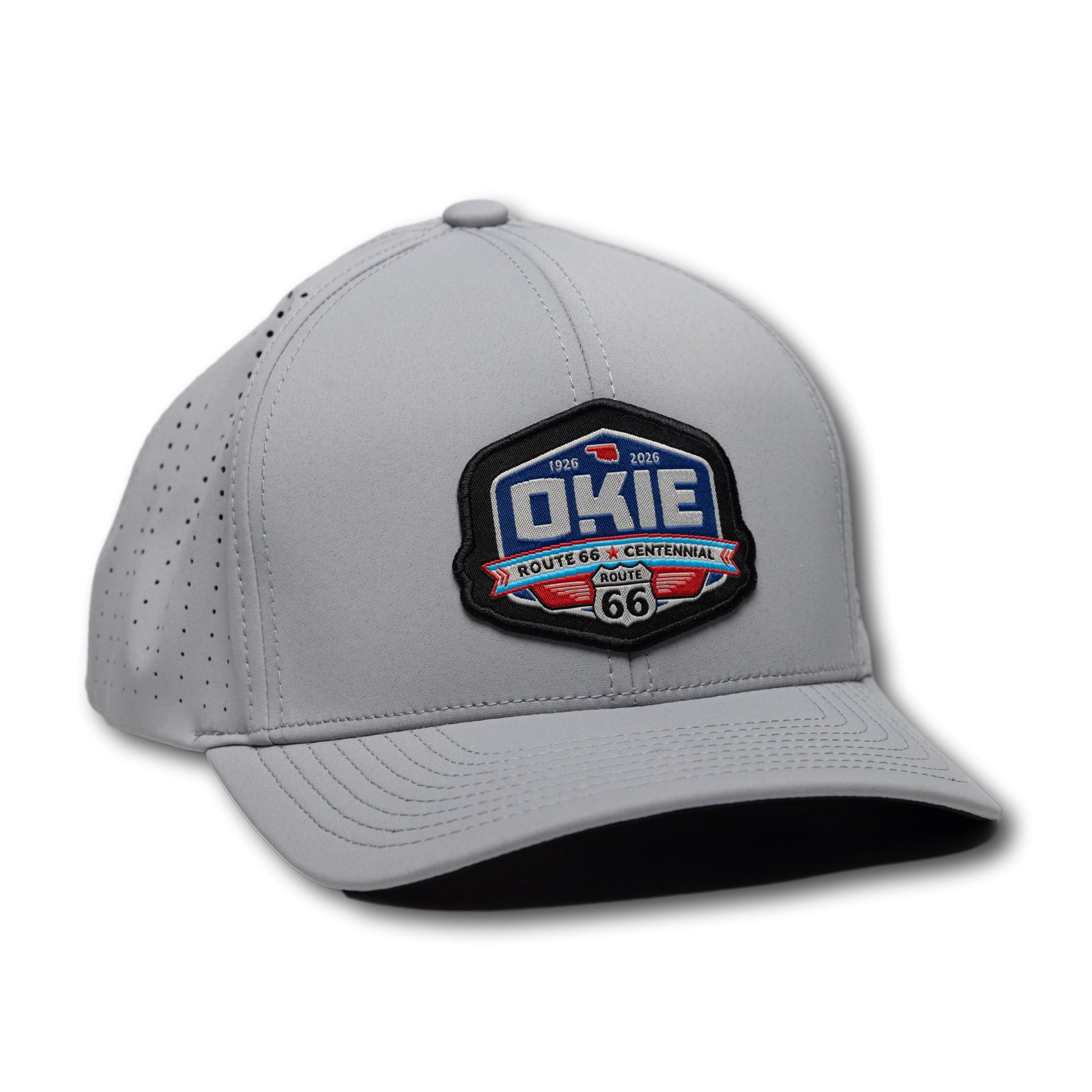 OKIE Rt. 66 Blue Badge-Grey Performance