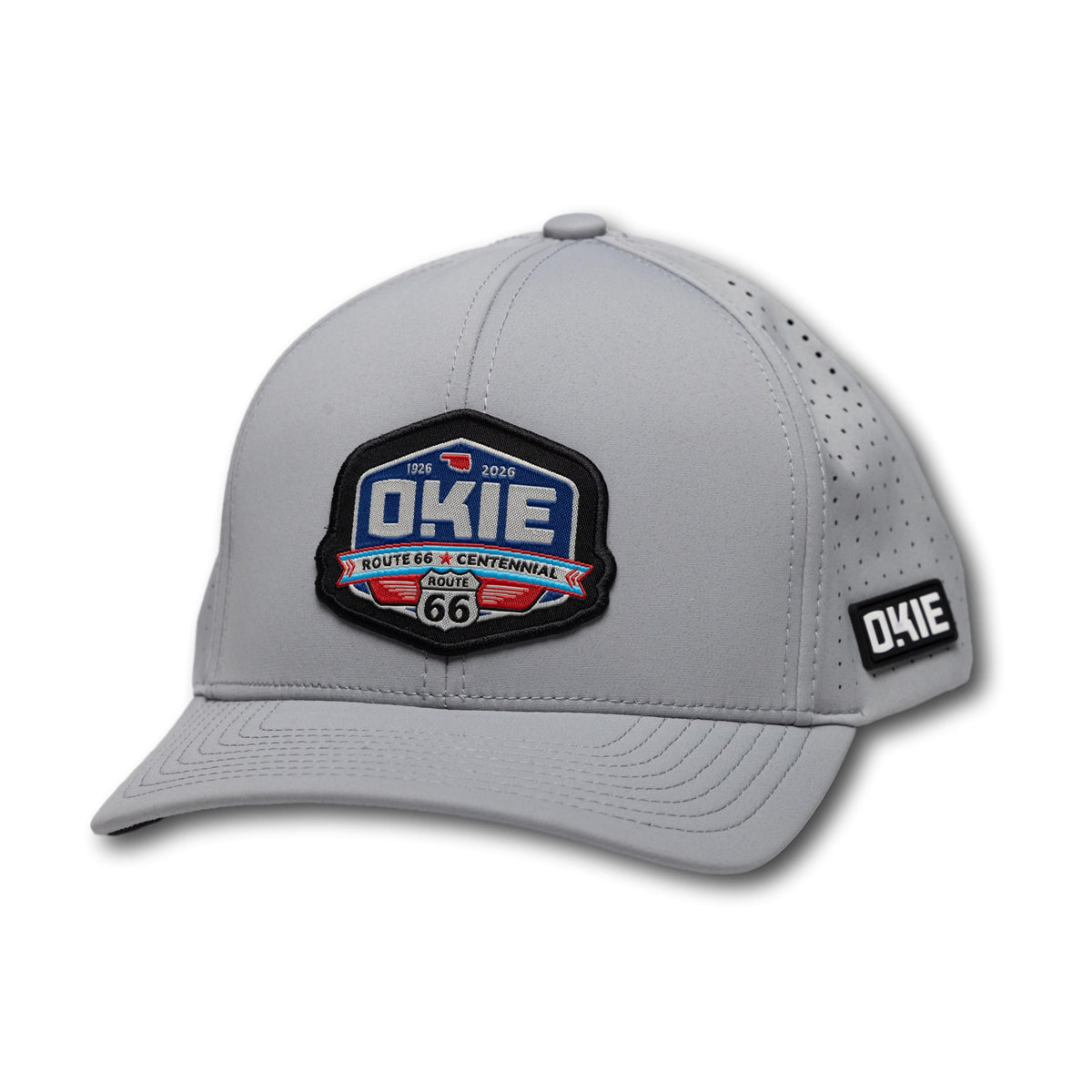 OKIE Rt. 66 Blue Badge-Grey Performance