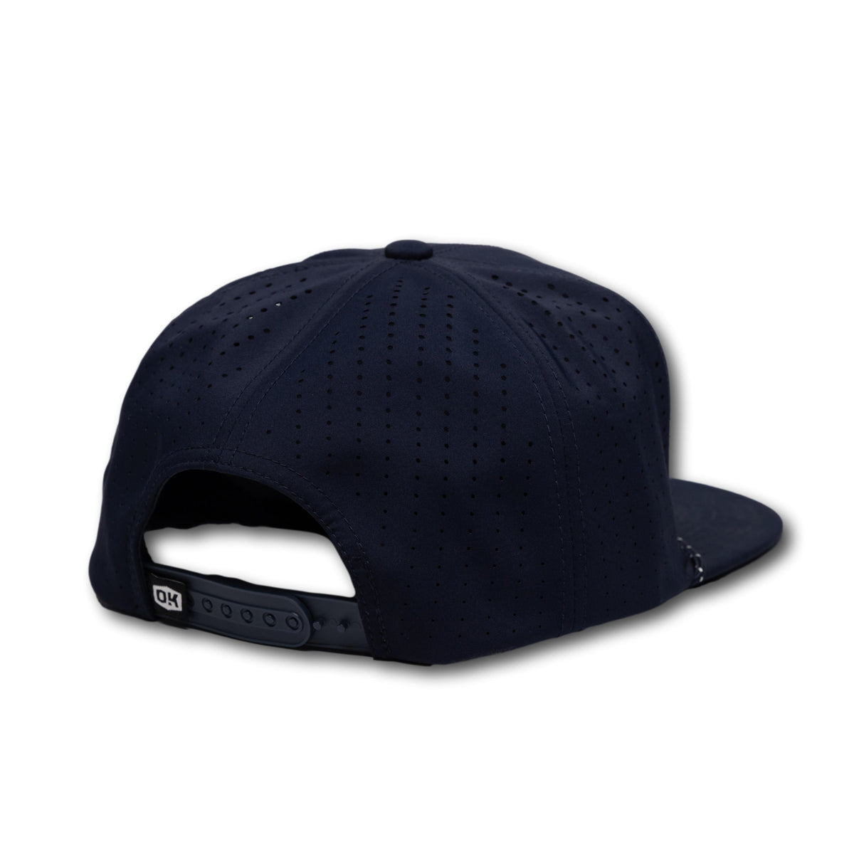 Pierce Performance w/rope- Navy Flatbill
