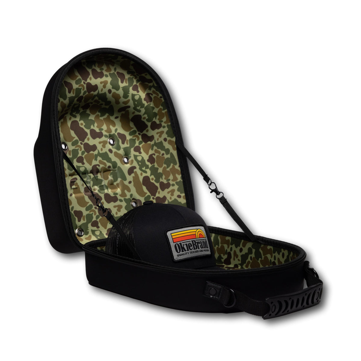 6 Hat Travel Case-Camo