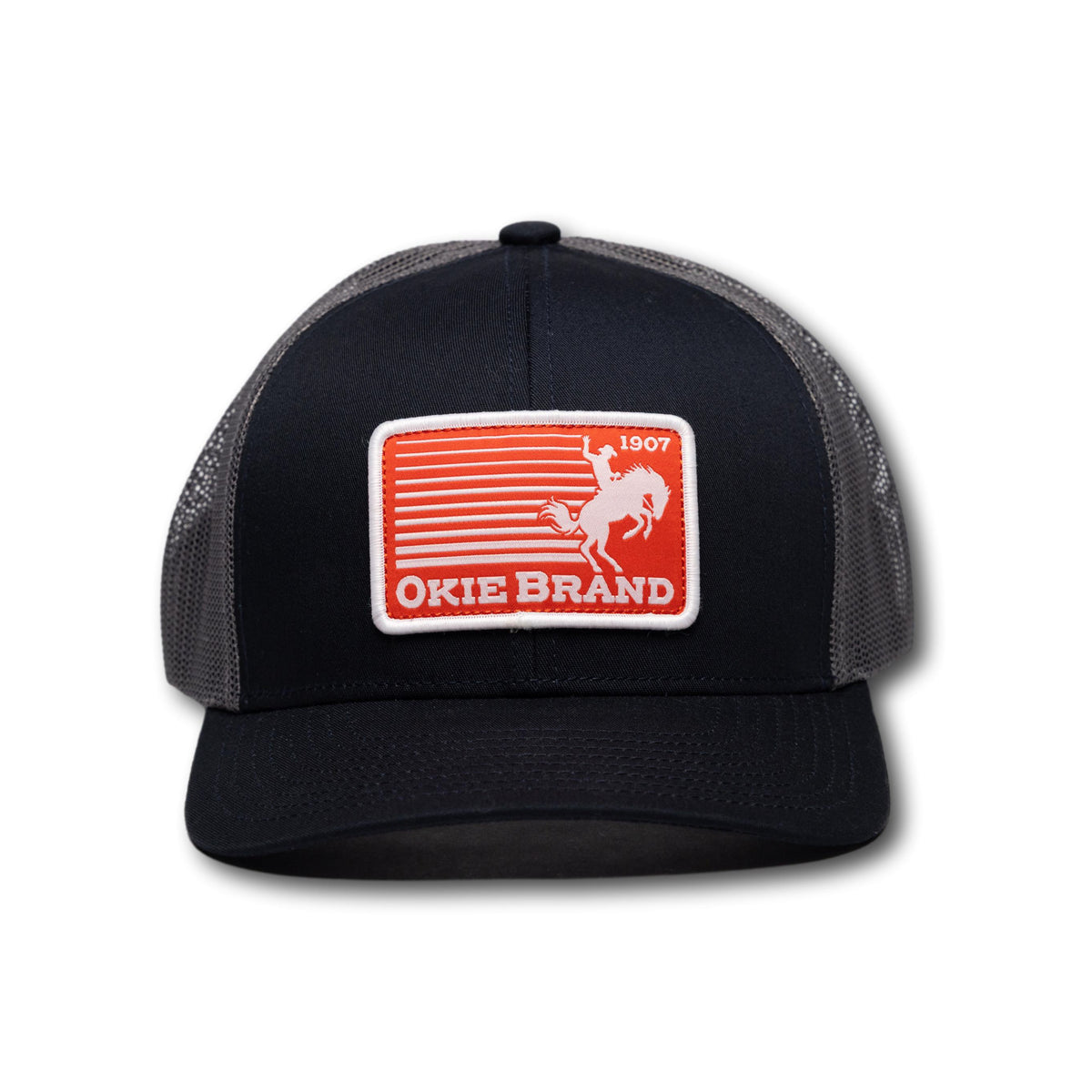 Retro Bronc Rodeo-nvy/gry
