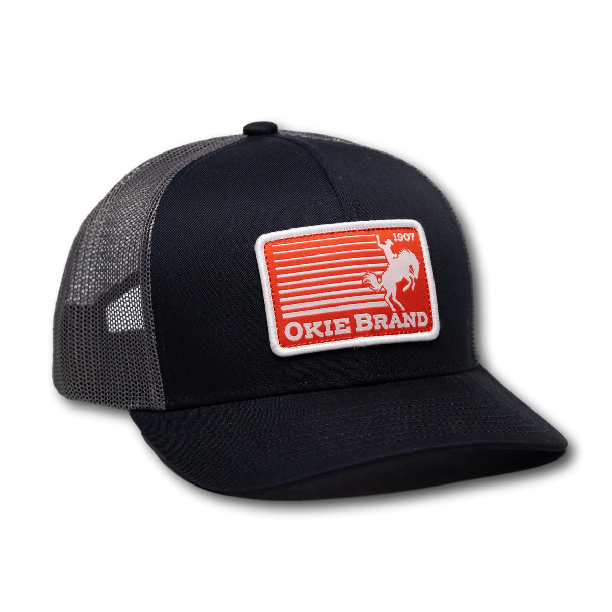 Retro Bronc Rodeo-nvy/gry
