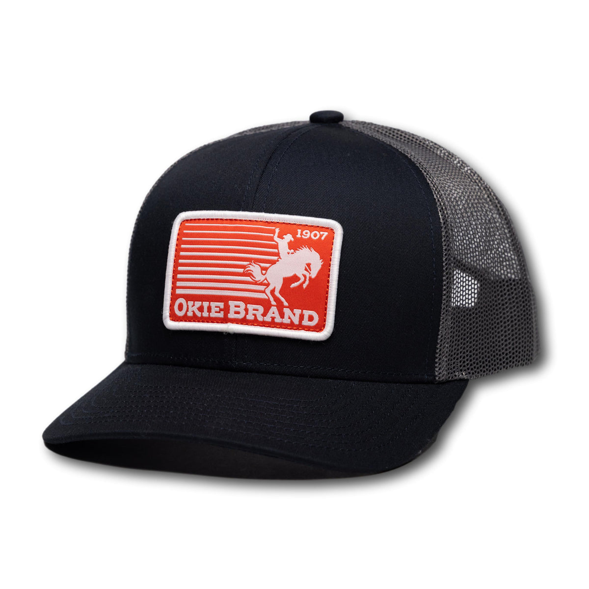 Retro Bronc Rodeo-nvy/gry