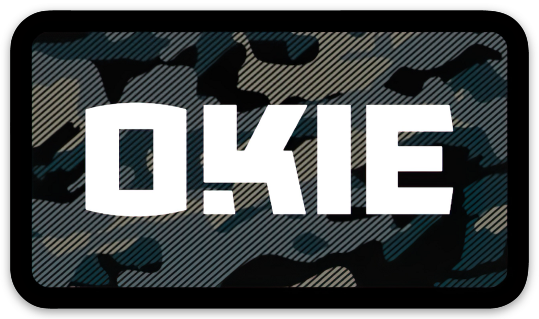 Okie Camo Patch Magnet