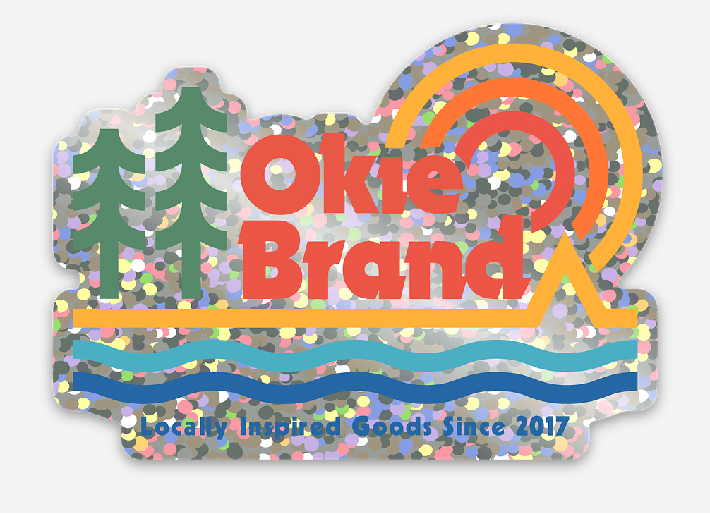Retro OB Horizon Sticker
