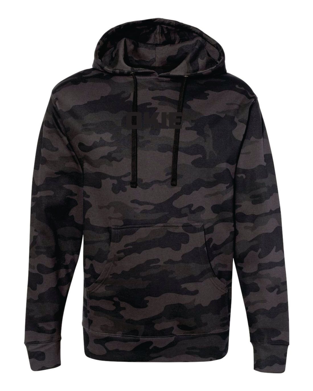 Okie Essential Hoodie-Blk Camo