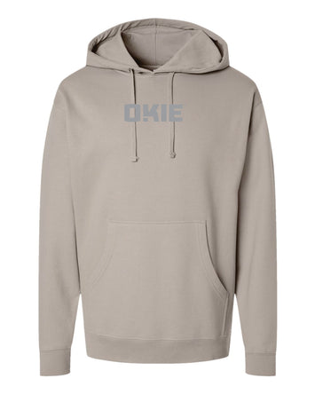 Okie Essential Hoodie-Cement