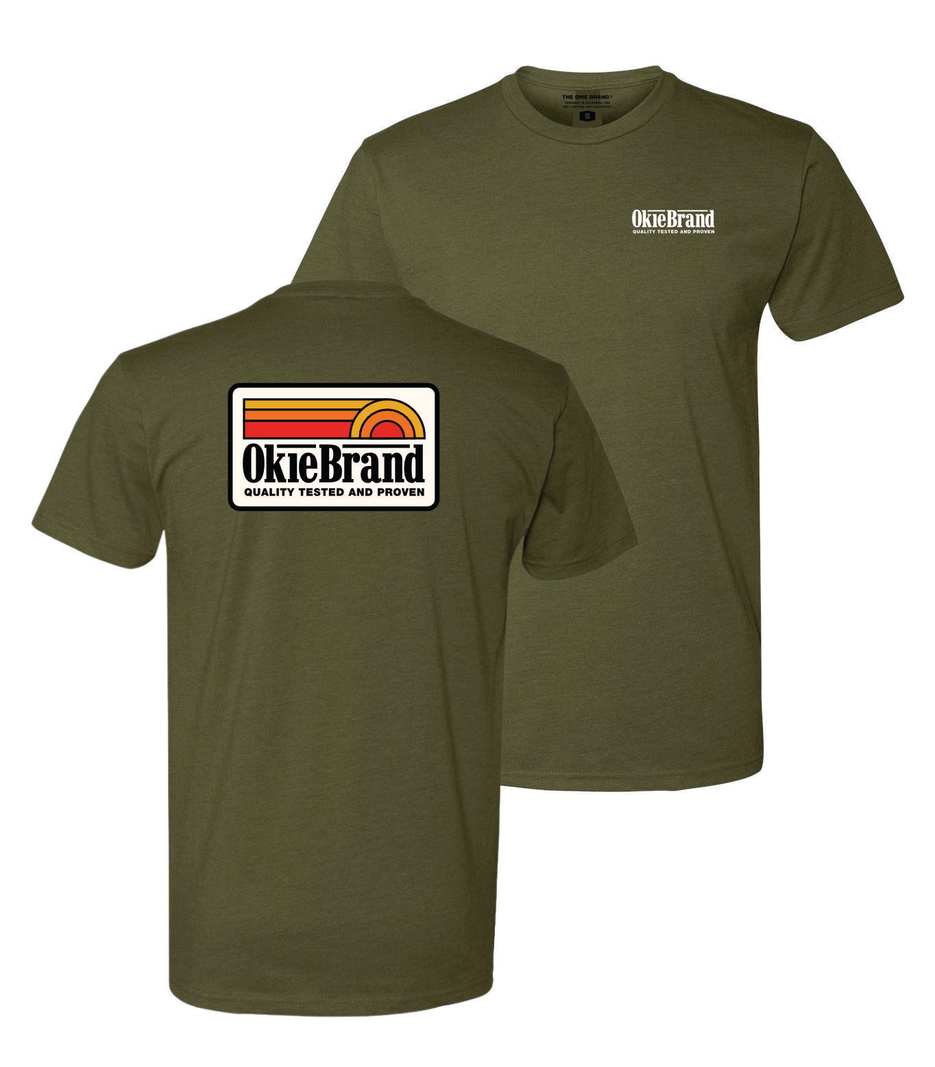 Retro OB Sunrise-Green