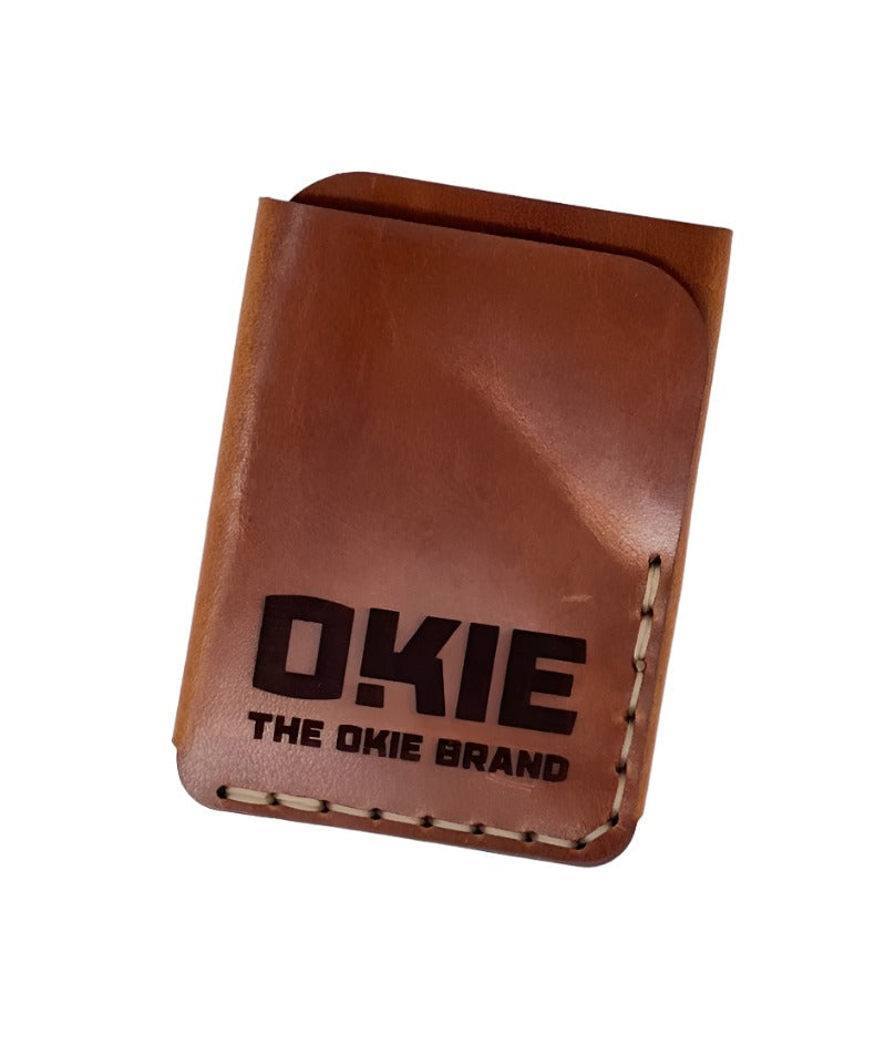 Leather OKIE Minimalist Wallet