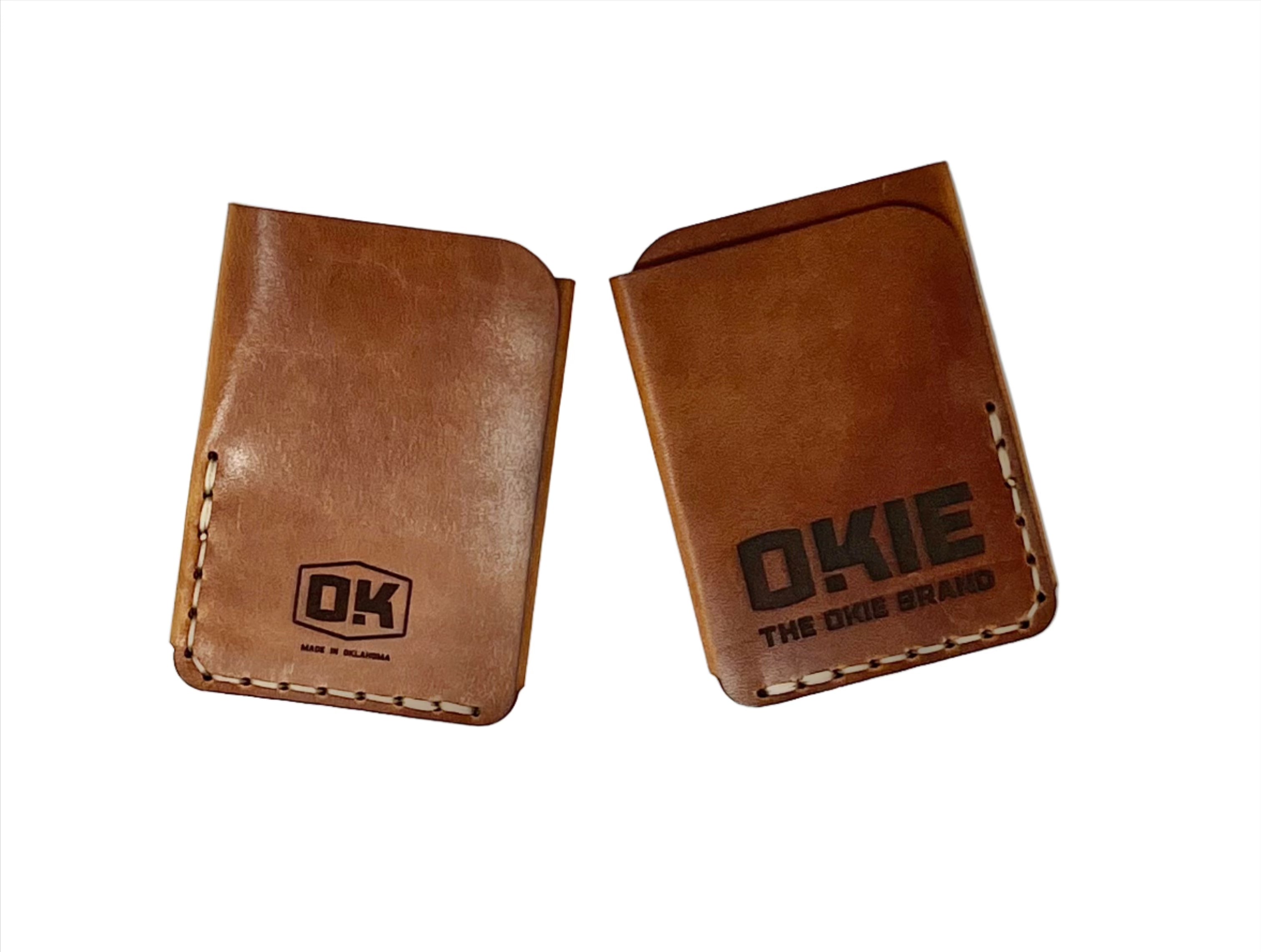 Leather OKIE Minimalist Wallet